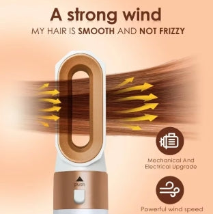 5-in-1 Hair Straightening Brush