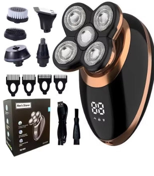 Portable Rechargeable 5-in-1 Electric Shaver
